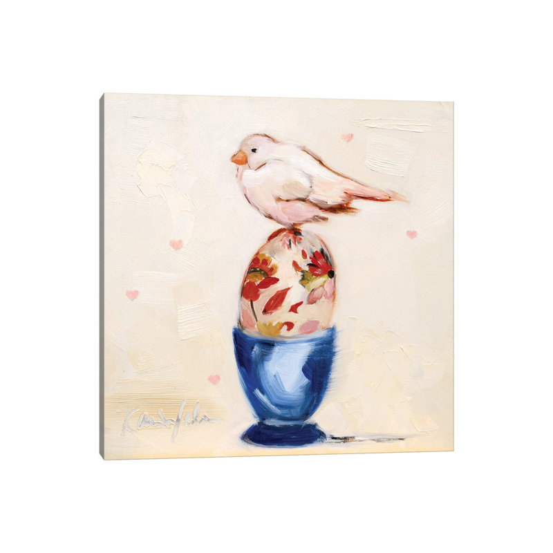 Sweet Expectations by Karen Weber - Painting on Canvas, 30.48 cm H x 30.48 cm W, Wrapped Canvas