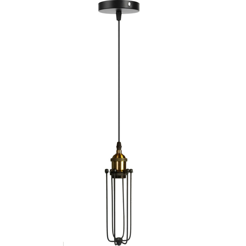 Aust 1 - Light Matte Black Single Pendant