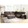 Dunleith 110" Wide Symmetrical Reclining Corner Sectional