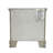 Grey 3-Drawer Nightstand