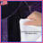 Purple Geometric Portrait Comforter-124174106
