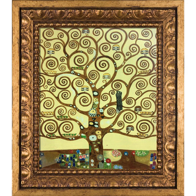 «Tree of Life» par Gustav Klimt, peinture encadrée