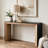 Black Wood Console Table
