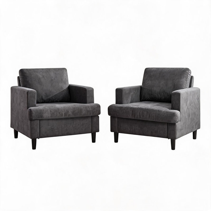 76.2cm Reception Sofa, Dark gray