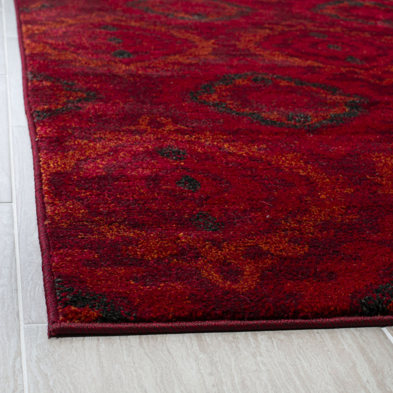 Luoma Performance Geometric Rug, Runner 2'3" x 8'
