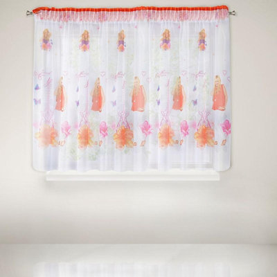 Hannah Slot Top Semi Sheer Curtain