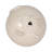 Sagebrook Home's Charming 5-Inch Stoneware Kitty Orb – White