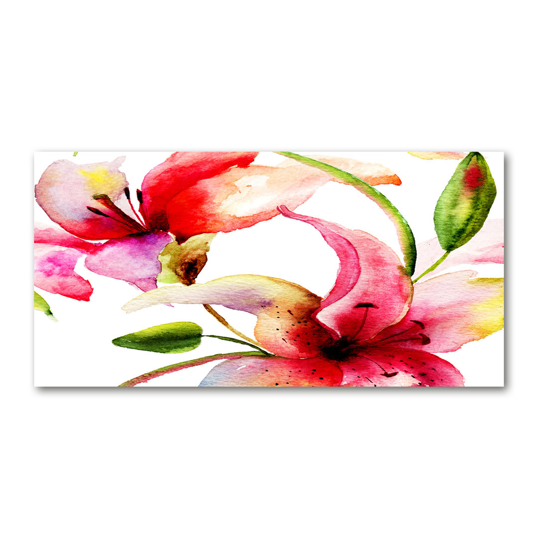 Lily - Kunstdrucke auf Leinwand - Wrapped Canvas