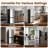 BANGSON 7.1 Cu.Ft Compact Refrigerator with Freezer, Energy Saving Apartment Fridge for Bedroom, Office, Kitchen & Dorm，Silver-119417812