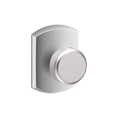Bowery Knob with Greenwich Trim Hall and Closet Lock