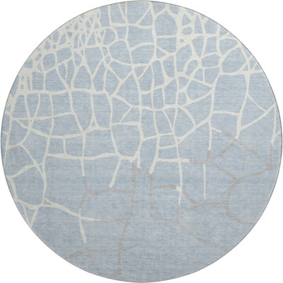 Premium Machine Washable Cossette AMF1049 Squares Rug