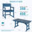 7-Piece HDPE Outdoor Patio Dining Set-1279569763