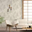 Italian Style Palm Leaf Design Wallpaper Roll-1821362979