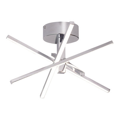 Iuturna Acrylic LED Semi Flush Mount