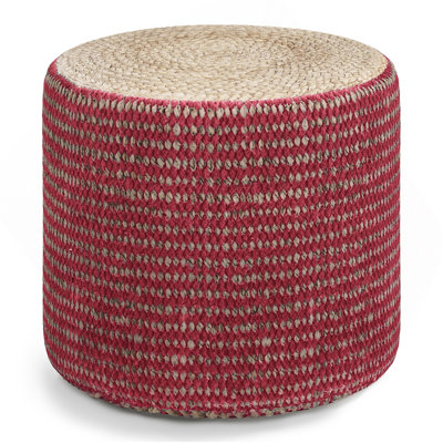 Larissa - Round Braided Pouf 