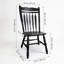 Chaise en bois massif Azizi
