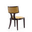 Chaise d'appoint en cuir de hêtre Pulitzer-1546562672