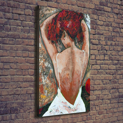 Woman - Wrapped Canvas Print