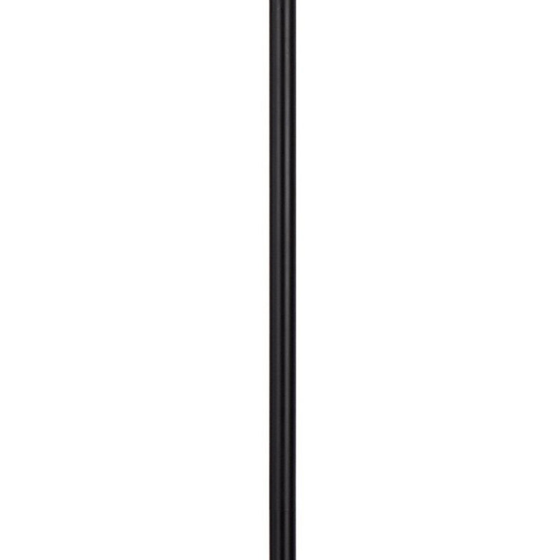 Bridgeland 48'' Black Arched Floor Lamp