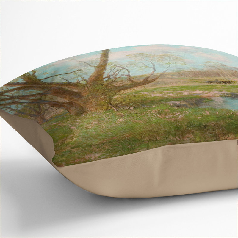 Coming Rain Scatter Cushion, 40cm H x 40cm W x 15cm D, Stone