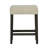 Brown/Beige Transitional 4-Pc Dining Set - 59"W Narrow Table W/ Usb-A & Usb-C Charging, Biscuit-Tufted Stools & Space-Saving Design