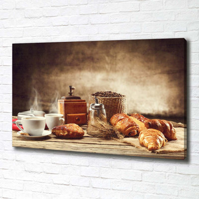 Breakfast - No Frame Print on Canvas