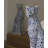 Blue+White Free Form Glass Steel+Sintered Stone Decorative Object