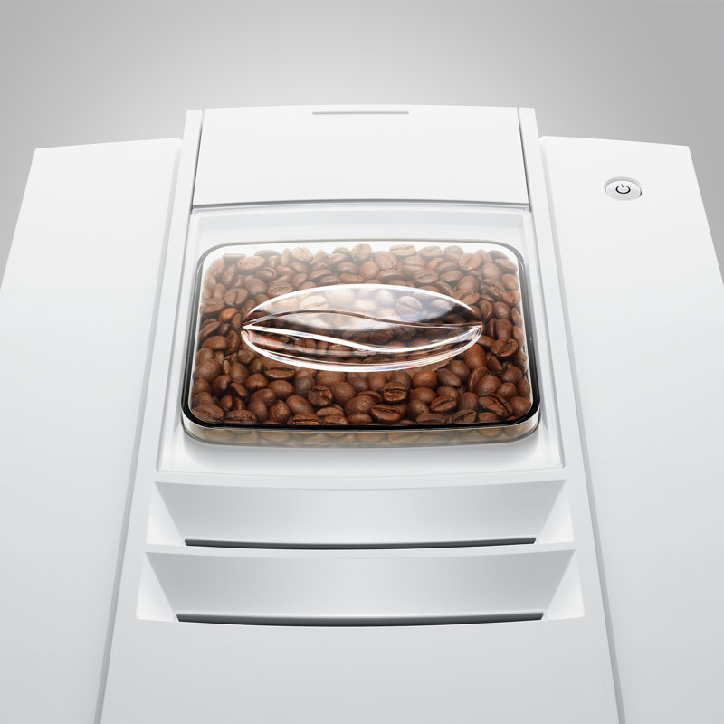 JURA E6 Fully Automatic Coffee & Espresso Machine, Piano White