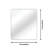 36In X 36In Inch Silver Metal Framed Square Bathrrom Mirror For Wall.-186047517-186047519