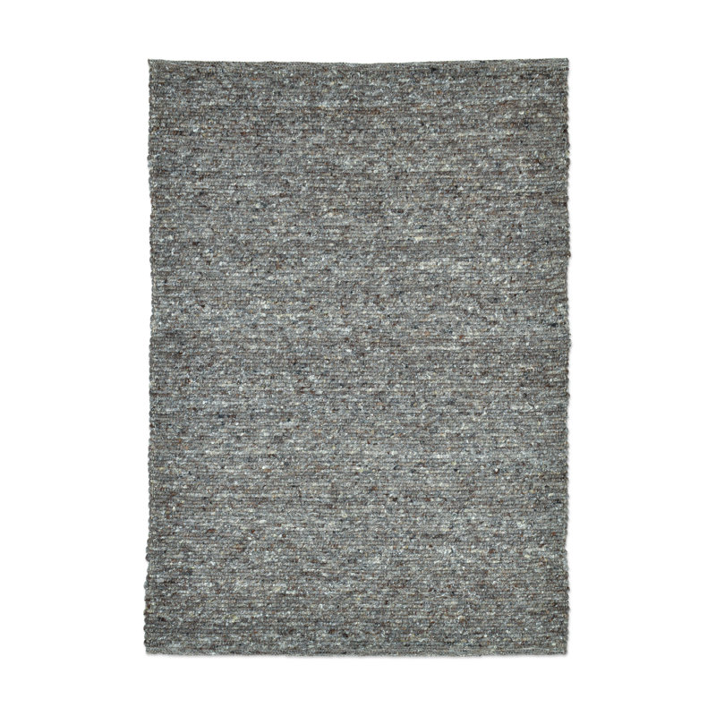 Sandy Wool Hand Woven Area Rug, Rectangular 70 x 130cm
