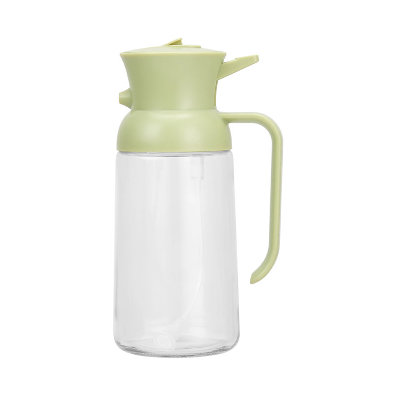 Single Oil / Vinegar Cruet, Green