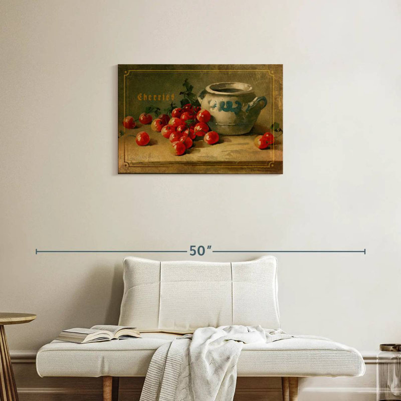 Yarlin Delicious Cherries, 20" H x 30" W