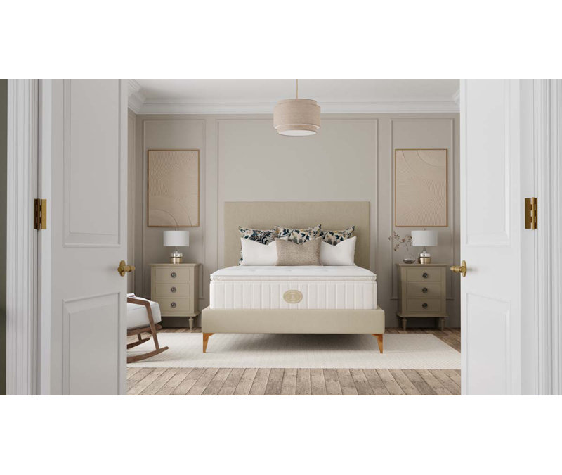 Timeless Quilted Boxspring, Extra-long Twin