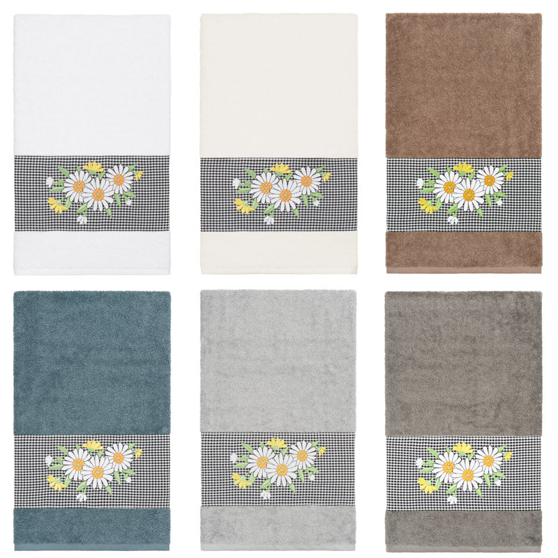 DAISY Midweight Bath Towel, Teal