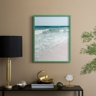 Reproduction encadrée Shoreline Pleasure - bois massif