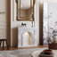 Armoire décorative de style ambiant rétro français de style crème