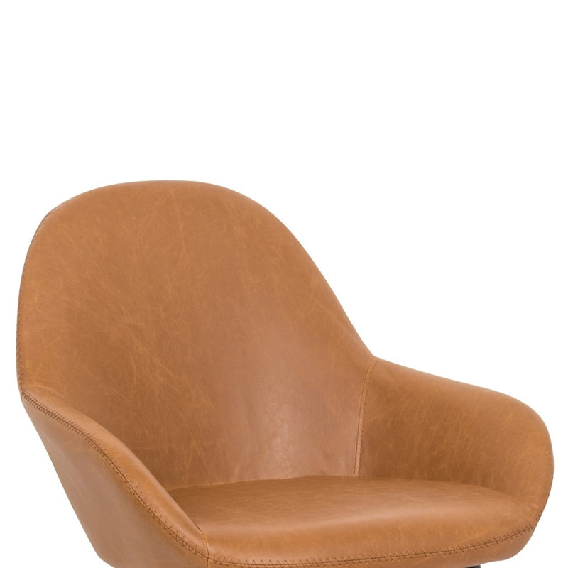 Abbielouise 17.5'' H Upholstered Armchair, Tan