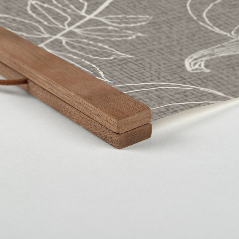 Canvas Wall Hanging, Gray