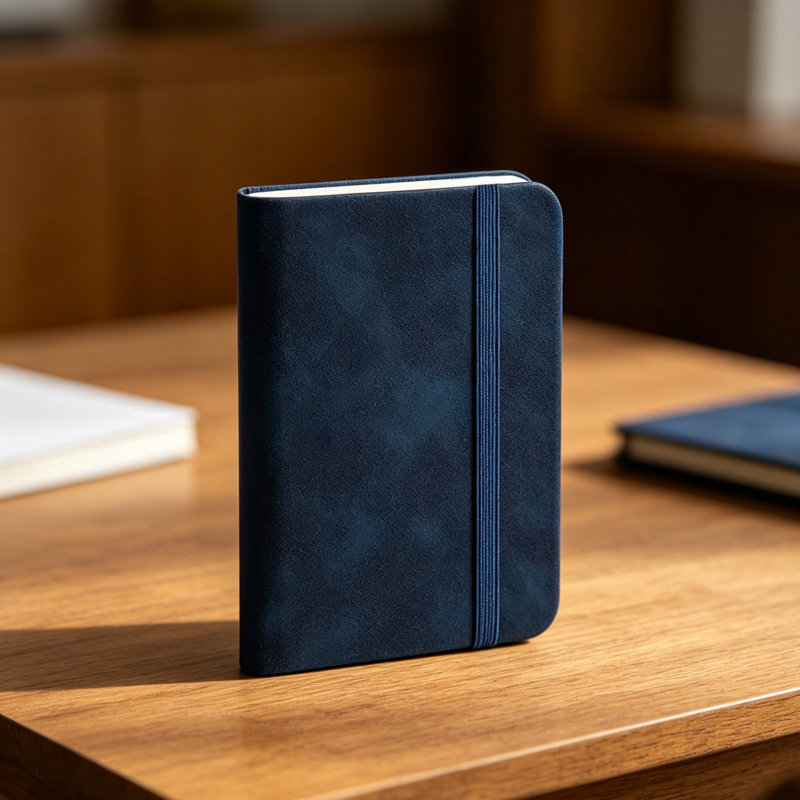 Horaire cahier anglais A7, Dark Blue