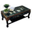 Mother of Pearl Coffee Table with Magazine Shelf Chinese Furniture