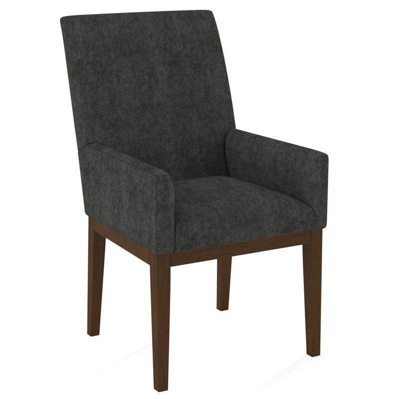Upholstered Arm Chair, 61379-86, Pecan