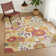 Machine Washable Indoor/Outdoor Matteson ACN2293 Floral Rug