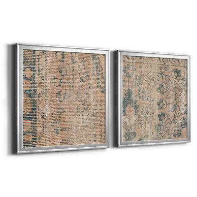 Toile tendue avec châssis Faded Textile III - prête à être accrochée