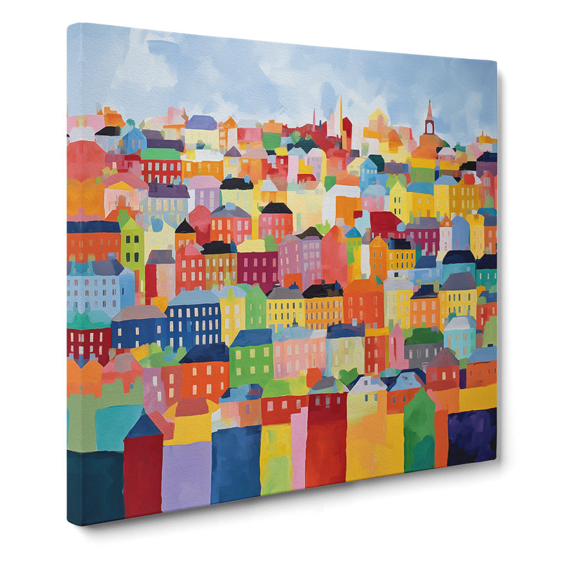 Modern Wall Art - Wrapped Canvas, 50cm H x 50cm W