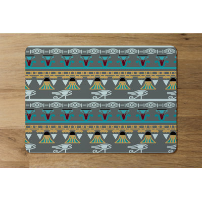 Arpun Polyester-Coated Hardboard No Pattern Rectangle Placemat