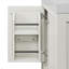 Meuble-lavabo 30 po avec comptoir en quartz blanc Thassos Aula-86268749