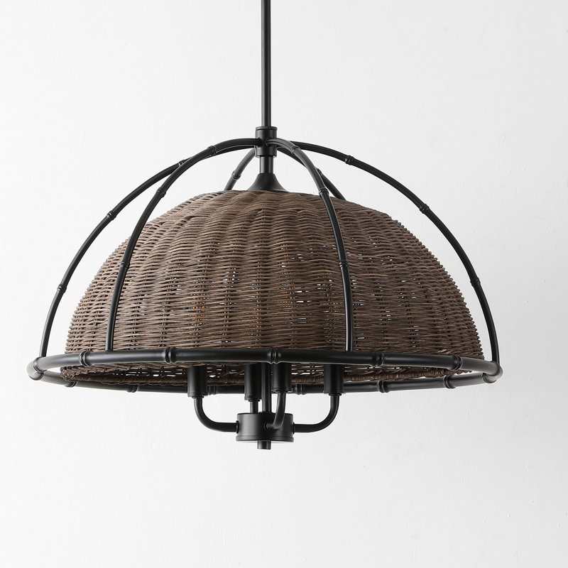 Arauz 4 - Light Black/Brown Unique/Statement Pendant