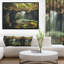 «Wasatch National Forest Waterfall», reproduction de photo sur toile tendue encadrée-26687424