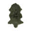 Mccalla Sheepskin Area Rug in Olive Green