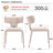 Upholstered Dining Chair with Metal Legs-148177369